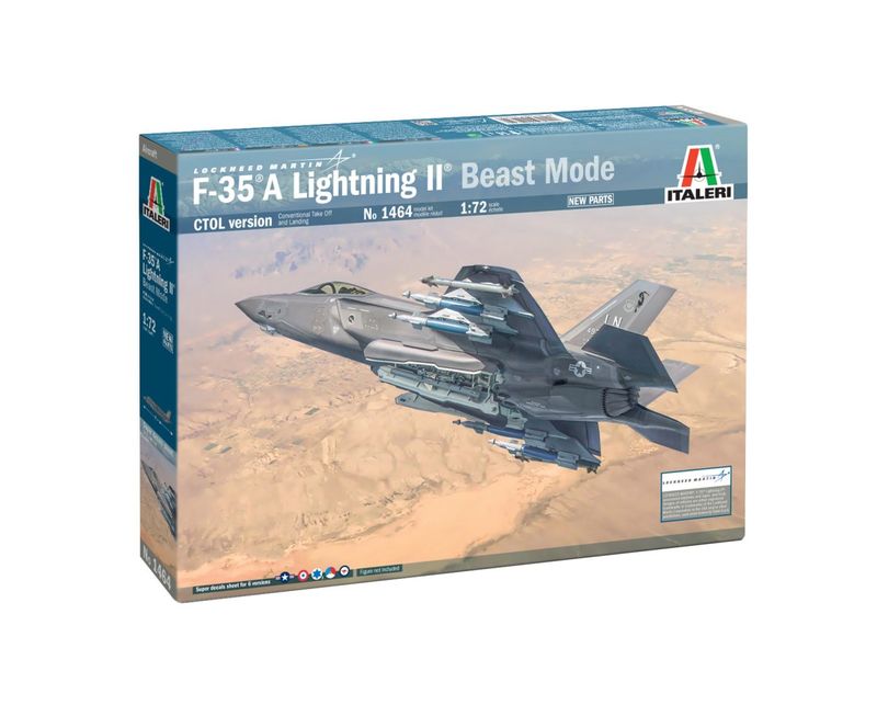 1/72 F-35A LIGHTNING II CTOL version (Beast Mode)