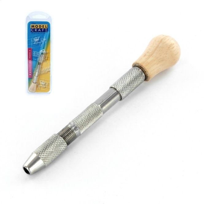 Huvudbild PIN VICE - DOUBLE ENDED WITH WOODEN SWIVEL TOP