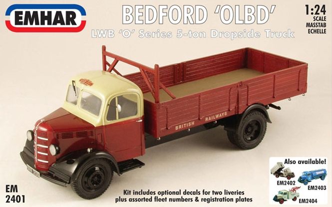Huvudbild BEDFORD Lwb DROPSIDE. SKALA 1/24