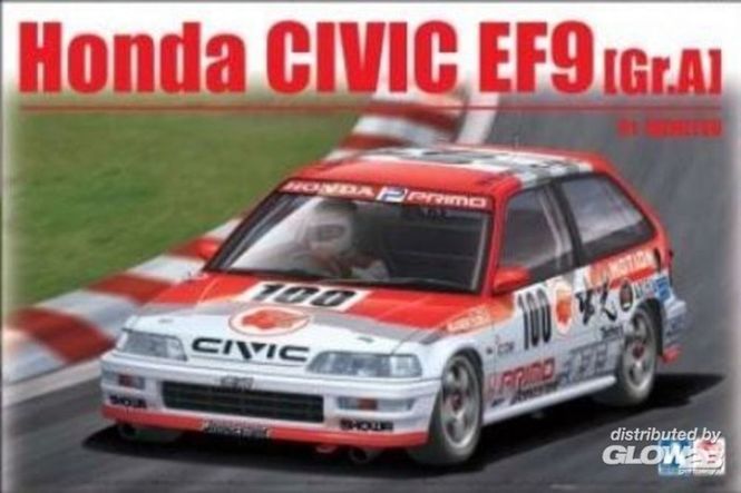 Huvudbild CIVIC EF9 GROUP A 1992. SKALA 1/24