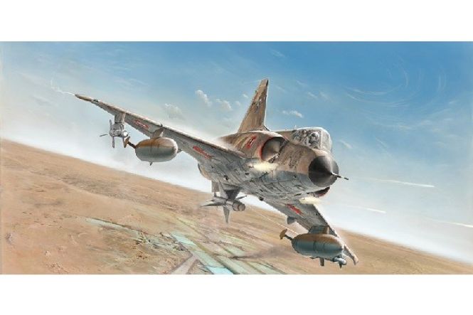Huvudbild MIRAGE IIIC. SKALA 1/32