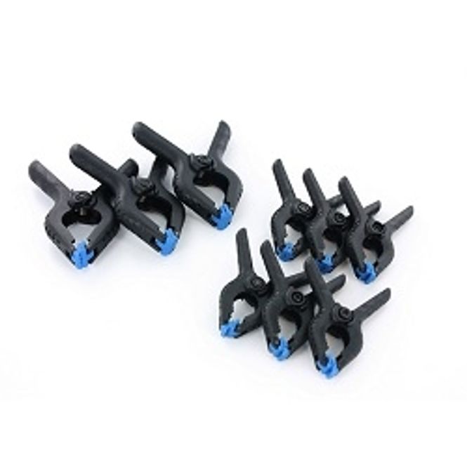 Huvudbild NYLON HOBBY CLAMPS 5X50 mm. & 3X75 mm.