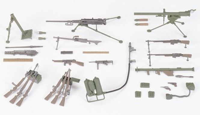Huvudbild US INFANTRY WEAPONS SET. SKALA 1/35