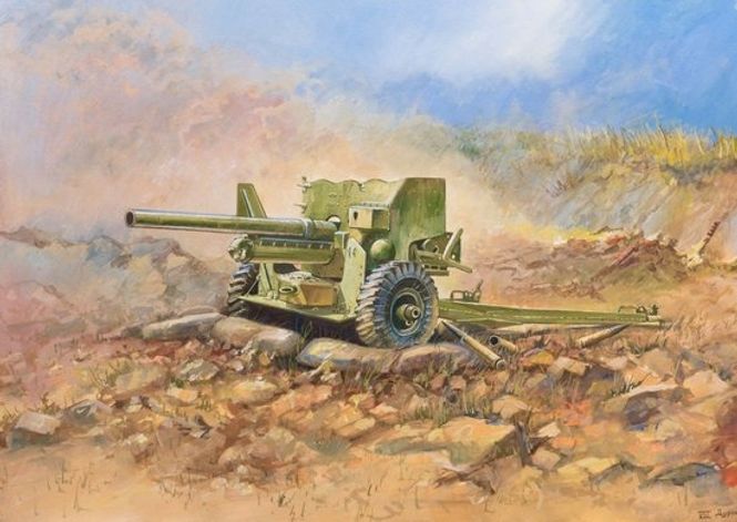 Huvudbild BRITISH ANTI TANK GUN, QF 6pdr MKII. SKALA 1/35