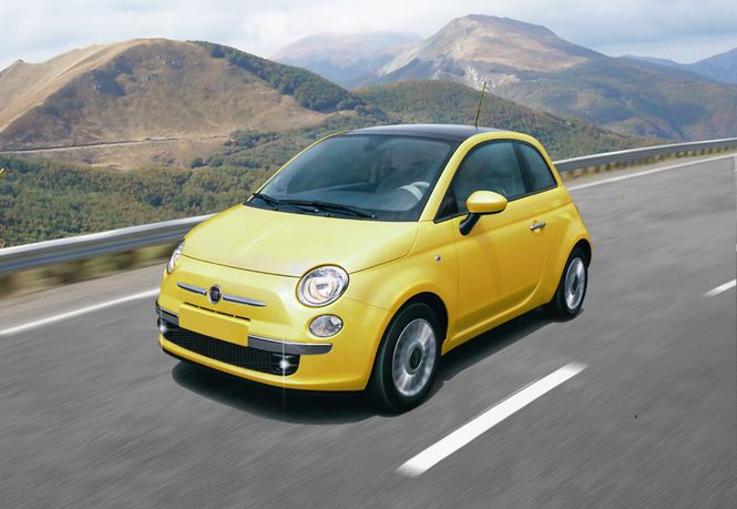 Huvudbild FIAT 500 (2007) SKALA 1/24