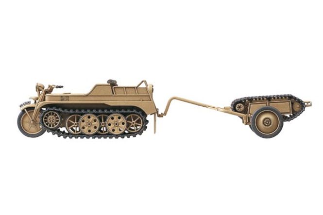 Huvudbild KETTENKRAFTRAD w/INFANTRY CART & GOLIAT. SKALA ...