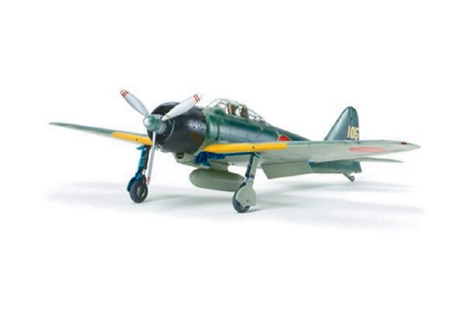 Huvudbild A6M3/3A ZERO FIGHTER ZEKE. L=190mm. SKALA 1/48