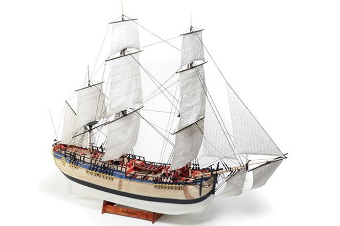 Huvudbild HMS ENDEAVOUR KOMPLETT TRÄBYGGSATS. 89X17,8X73 ...