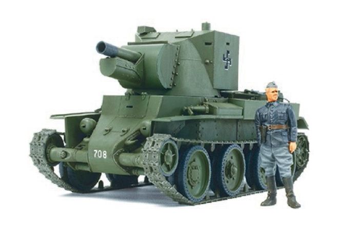 Huvudbild FINSKA ARMY BT-42 MED 1 FIGUR. SKALA 1/35