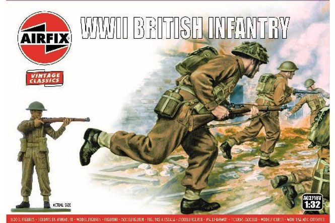 Bild på WWII BRITISH INFANTRY. SKALA 1/32