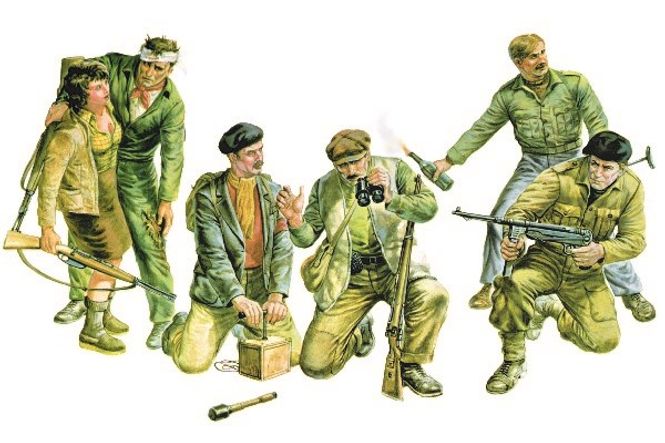 Huvudbild PARTISANAS WWII. SKALA 1/35