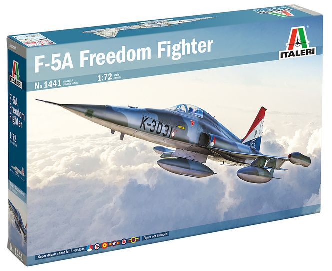 Huvudbild ITALERI 1:72 F-5A Freedom Fighter