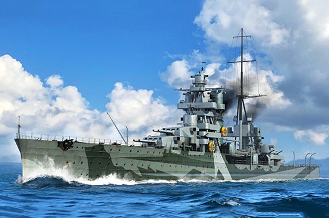 Huvudbild ITALIAN HEAVY CRUISER. SKALA 1/350