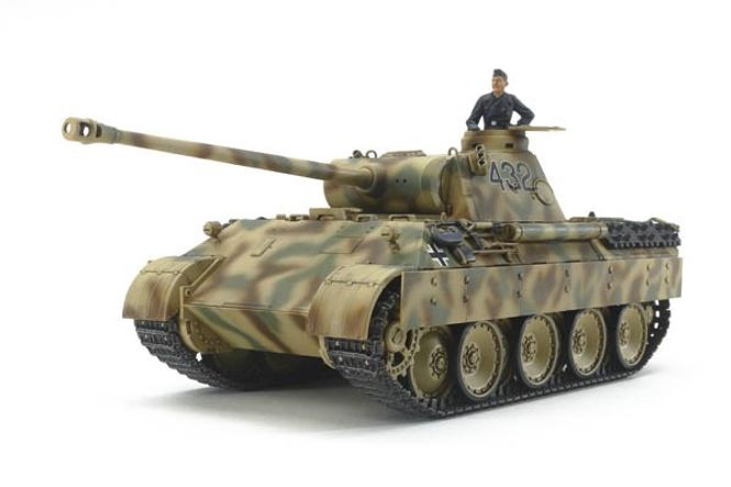 Huvudbild GERMAN TANK PANTHER AUSF. D. SKALA 1/48. L=186mm.