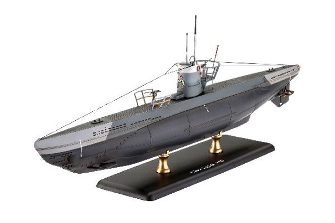 Huvudbild GERMAN U-BÅT TYPE II B 1943. 55DELAR L=296mm. ...