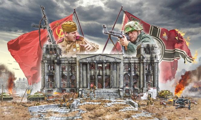 Huvudbild BERLIN 1945 BATTLE FOR THE REICHSTAG. SKALA 1/72 