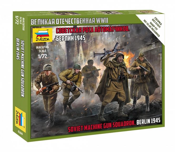 Huvudbild SOVIET MACHINE GUN SQUAD. SKALA 1/72