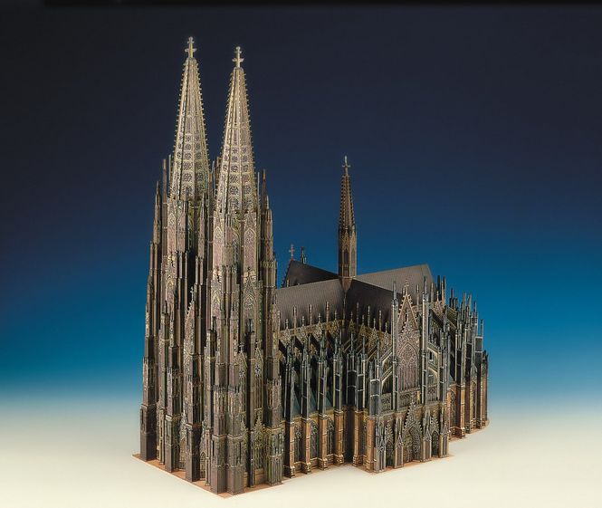 Huvudbild KÖLNER DOM. SKALA 1/300