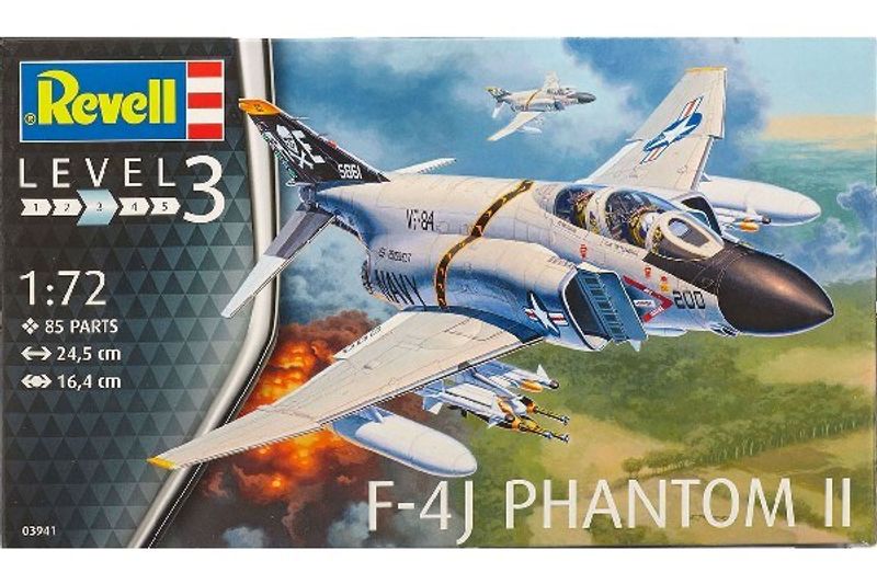 GÅVOSET: F-4J PHANTOM II. SKALA 1/72.