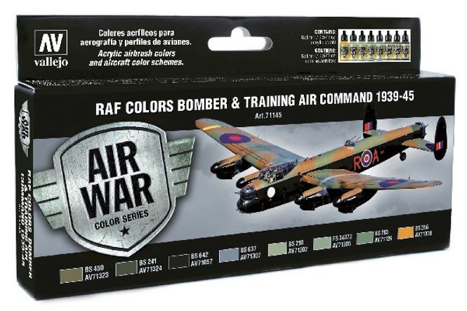 Huvudbild RAF BOMBER & TRAINING AIR COMMAND 1939-1945. 8 X ...
