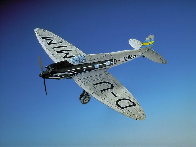 Huvudbild HEINKEL HE 70 BLITZ. SKALA 1/50