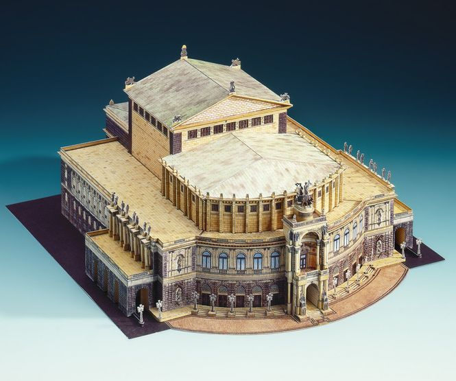 Huvudbild SEMPEROPER DRESDEN. SKAL 1/300