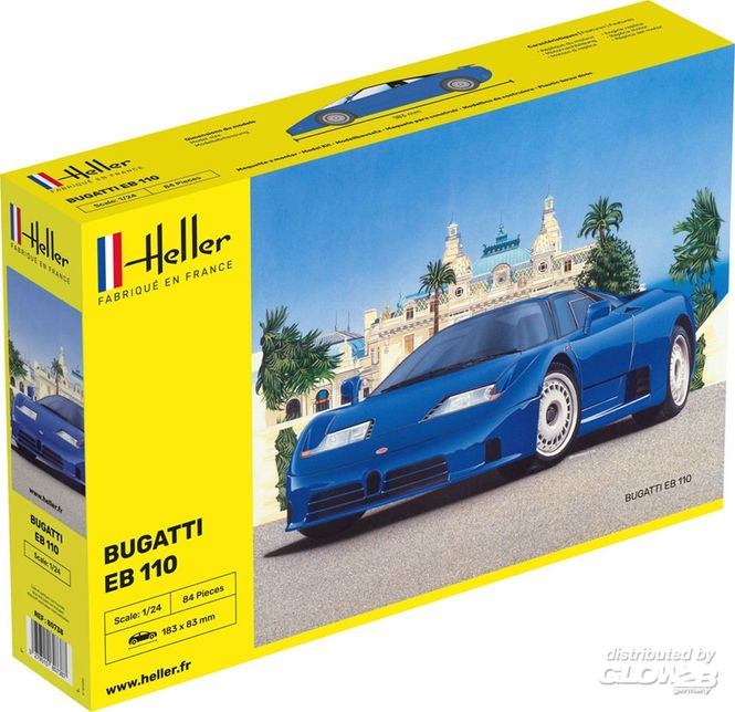 Huvudbild 1/24 Bugatti EB 110