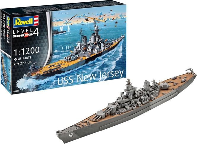 Huvudbild REVELL USS New Jersey 1:1200