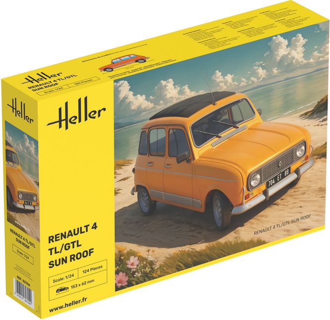Huvudbild 1/24 Renault 4 TL/GTL Sun Roof 212,93 SEK