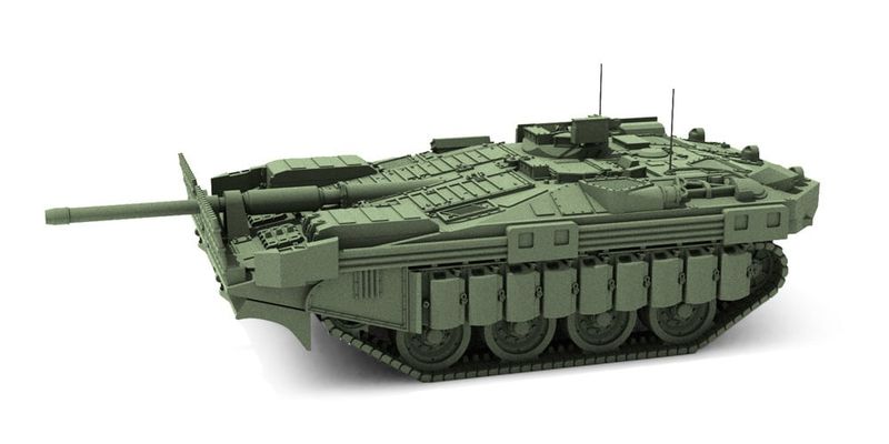 SVENSK STRIDSVAGN 103C I SKALA HO 1/87