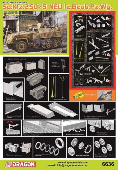 Huvudbild 1/35 Sd.Kfz.250/5 NEU le.Beob.Pz.Wg.