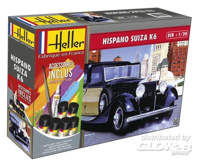 Huvudbild GÅVOSET: HISPANO SUIZA K6. SKALA 1/24