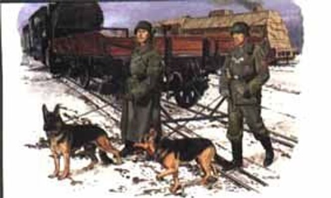 Huvudbild FELDGENDARMERIE W. DOG. SKALA 1/35