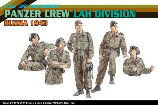 Huvudbild PANZER CREW, LAH DIVISION RUSSIA 1943, SKALA 1/35