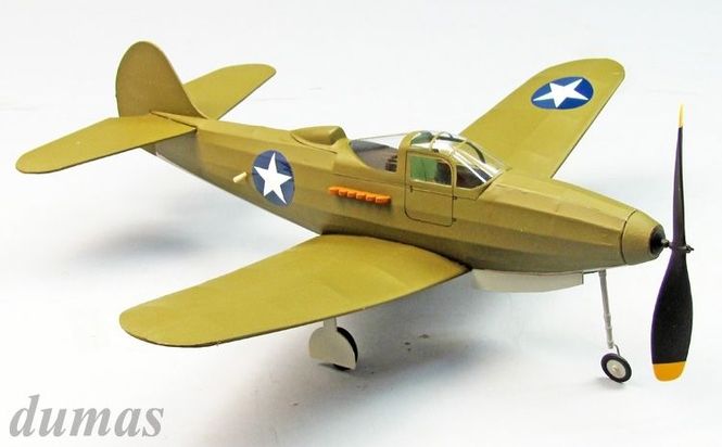 Huvudbild BALSAFLYGPLAN P-39 AIRCOBRA