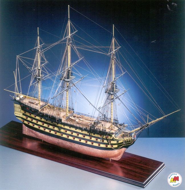 Huvudbild HMS VICTORY (ohne Kupferbeplankung)