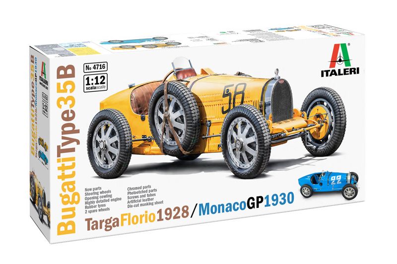 1/12 Bugatti Type 35B - Targa Florio '28/Monaco GP '30