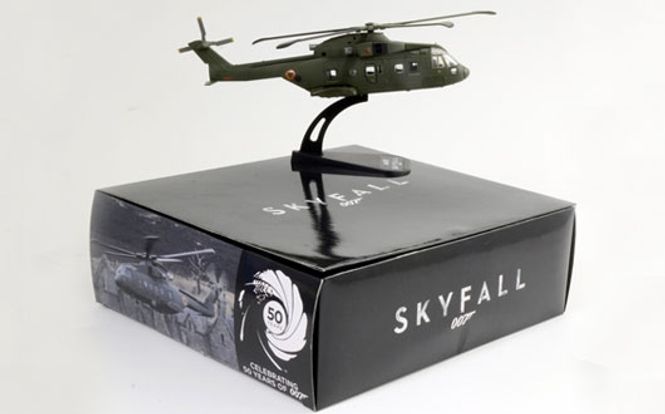 Huvudbild HELIKOPTER AW101 Skyfall. SKALA 1/100