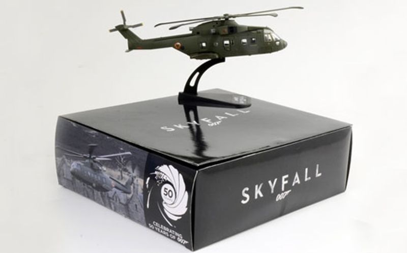 HELIKOPTER AW101 Skyfall. SKALA 1/100